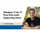 یادگیری Windows 11 برای اولین بار : پشتیبانی از کاربران 6