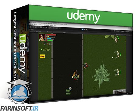 ساخت بازی تیرانداز فضایی دو بعدی با Unity, C#