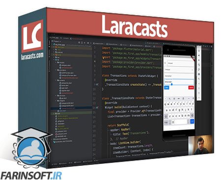 ساخت API برنامه های موبایل Flutter بوسیله Laravel API