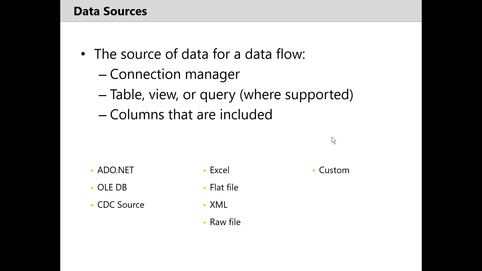 دوره یادگیری کامل Fundamentals Of Sql Server Integration Services Ssis 0597