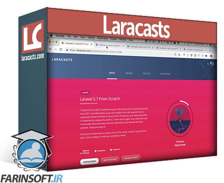 یادگیری کامل ﻿Laravel 5.7