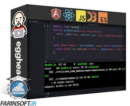 آموزش استفاده از Web Pack 2 برای نوشتن برنامه های JavaScript