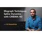 آموزش موشن گرافیک سازی در Cinema 4D به کمک امکانات Spline Dynamics 1