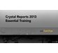 فیلم یادگیری Crystal Reports 2013 1