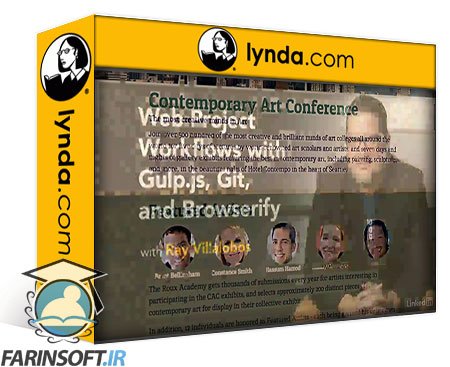 آموزش طراحی و کدنویسی وب بوسیله Gulp.js, Git, and Browserify