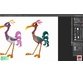 آموزش انجام فرآیندهای رندر در نقاشی دیجیتال یک پرنده 3