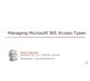 آموزش مدیریت انواع دسترسی در Microsoft 365 5