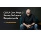 فیلم یادگیری CSSLP Cert Prep: 2 Secure Software Requirements 1