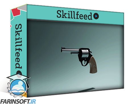 آموزش مدل سازی یک اسلحه مورد استفاده در بازی ها بوسیله Blender