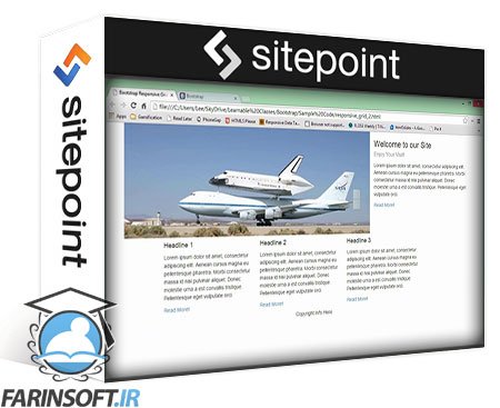 آموزش ساخت یک وب سایت Cross-Browser بوسیله Bootstrap