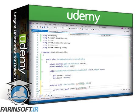 آموزش ساخت برنامه های وب Restful بوسیله ASP.NET Core 3.1