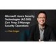 فیلم یادگیری Microsoft Azure Security Technologies (AZ-500) Cert Prep : مدیریت عملیات امنیتی 3