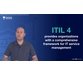 دوره یادگیری مدیریت سرویس ها در ITIL 4 5
