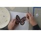 آموزش نقاشی و ساخت پروانه های کاغذی 1