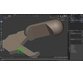 آموزش مدل سازی سطوح سخت ( یک اسلحه ) در نرم افزار Blender 2.8 5