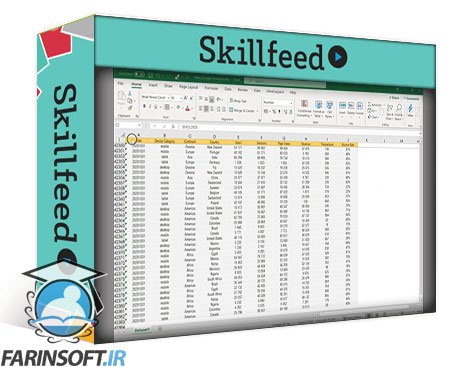آموزش مصورسازی داده ها به صورت داشبوردها در Excel