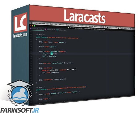 آموزش تست برنامه های زبان Laravel 2021
