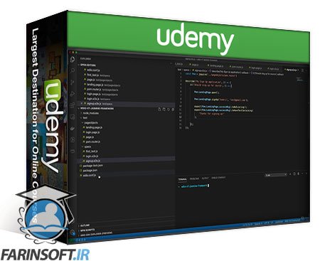 آموزش کدنویسی WebDriverIO v7 در زبان JavaScript