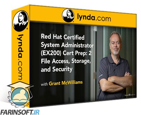 فیلم یادگیری کامل Red Hat Certified System Administrator (EX200) Cert Prep: 2 File Access Storage and Security