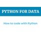 دوره یادگیری کار بر روی داده ها در زبان Python 5