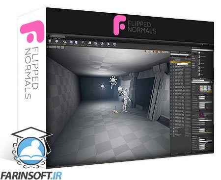 آموزش ساخت محیط سه بعدی مناسب برای استفاده در بازی ها با Unreal Engine 4