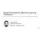 مبانی طراحی برای فریمورک های Machine Learning 3