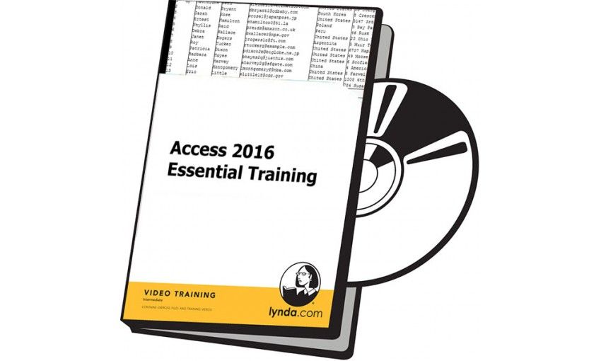 دانلود آموزش Lynda Access 16 Essential Training